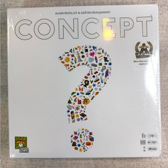 CONCEPT party board game Award Winning Team-Based Guessing New Sealed - Picture 1 of 6